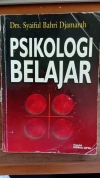 Image of Psikologi Belajar